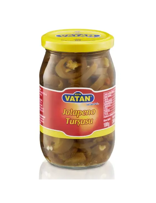 Bizim Vatan Jalapeno Turşusu 340 Gr (Farshad Zarei)