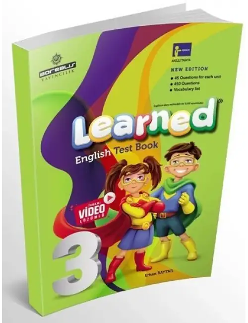 Borealıs Yayıncılık 3. Sınıf Learned Super Test Book