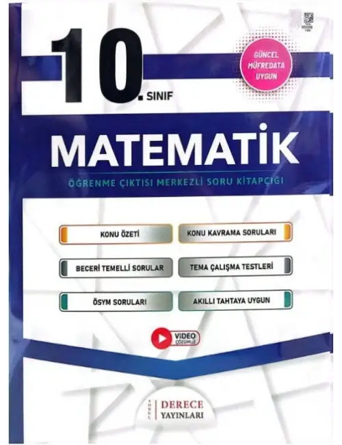 Derece Yayınları 10. Sınıf Matematik Modüler Set