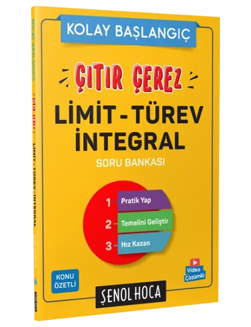 Şenol Hoca Çıtır Çerez Limit Türev İntegral