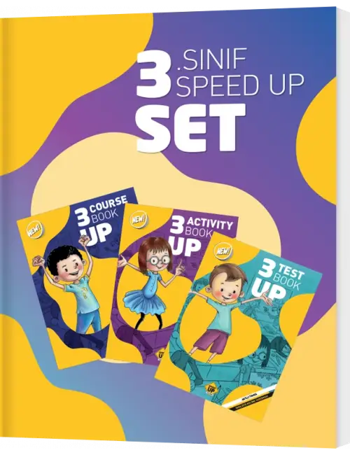 Speed Up Publishing 3. Sınıf Test + Activity + Course Book 3 lü Set