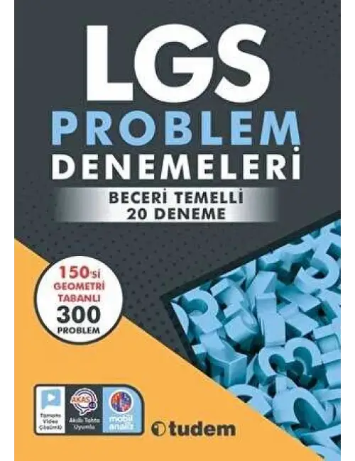 Tudem Yayınları LGS Problem Denemeleri
