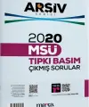 Marka Yayınları 2020 MSÜ Tıpkı Basım Çıkmış Sorular