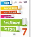 Orjin Kitap 7. Sınıf Fen Bilimleri Akıllı Defter