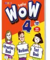 Wow English4 English Practice Book + Workbook + Test Book