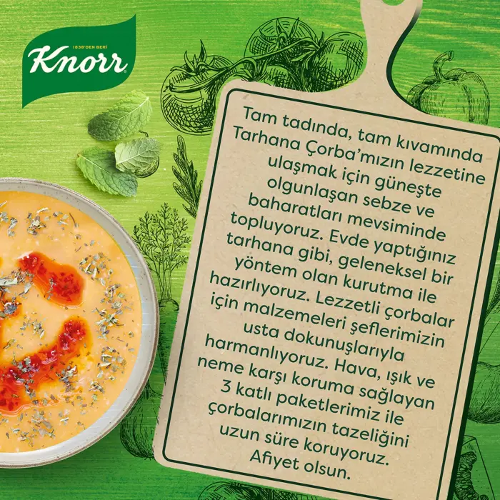 Knorr Hazır Çorba Tarhana Çorbası 74 G (Ünal Kutay A.)