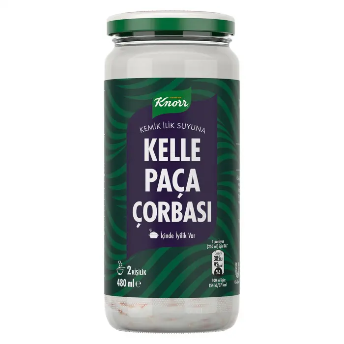 Knorr Kemik İlik Suyuna Kelle Paça Çorbası 480 Ml (Ünal Kutay A.)