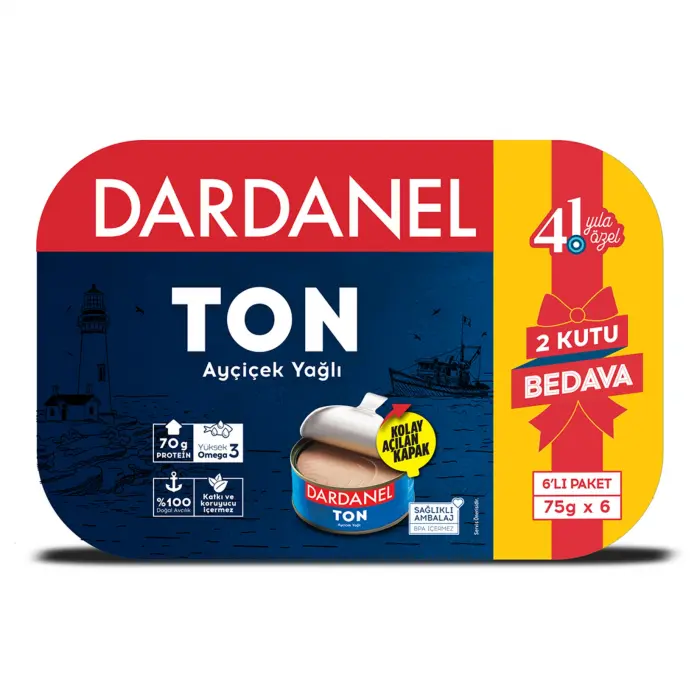 Dardanel Ton Balığı 2x75G (N.H.I.)