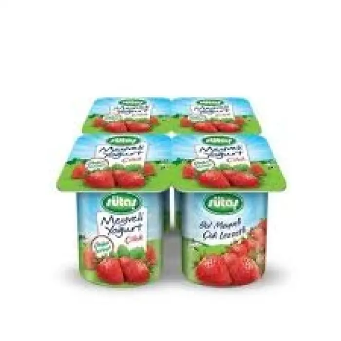 Sütaş Meyveli Yoğurt Çilekli 500G (N.H.I.)