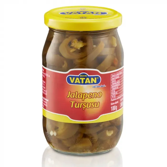 Bizim Vatan Jalapeno Turşusu 340 Gr (Farshad Zarei)