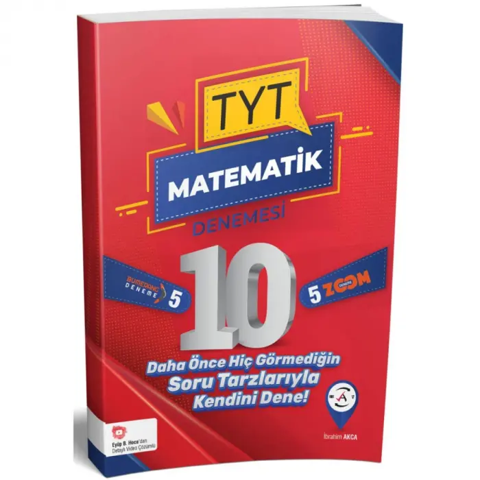 Akca Yayınları TYT 10'lu Matematik Denemesi