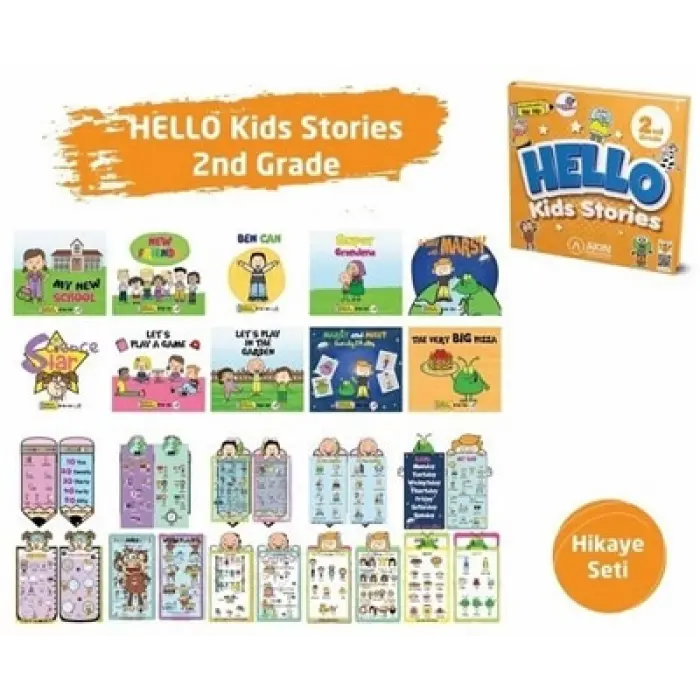 Akın Publishing 2. Sınıf Hello Kids Stories