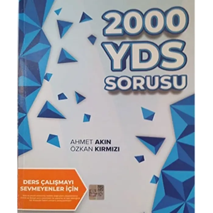 Akın Publishing 2000 YDS Sorusu