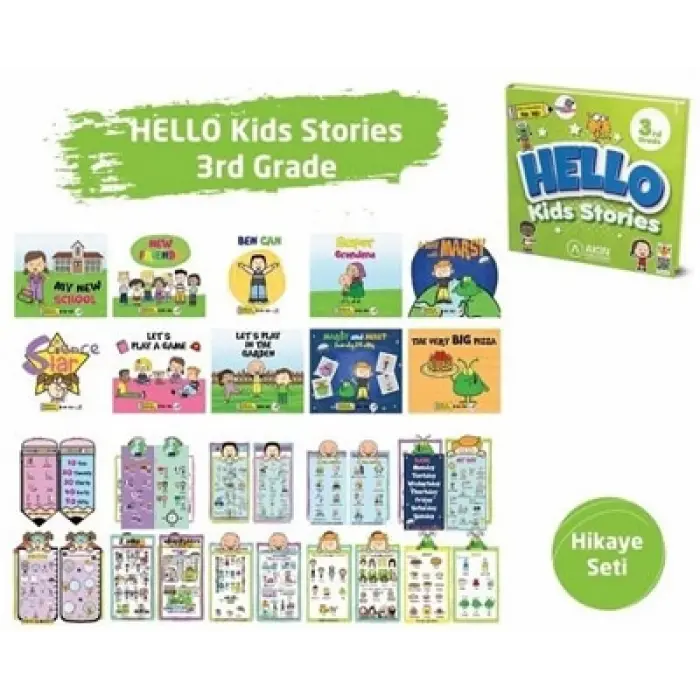 Akın Publishing 3. Sınıf Hello Kids Stories