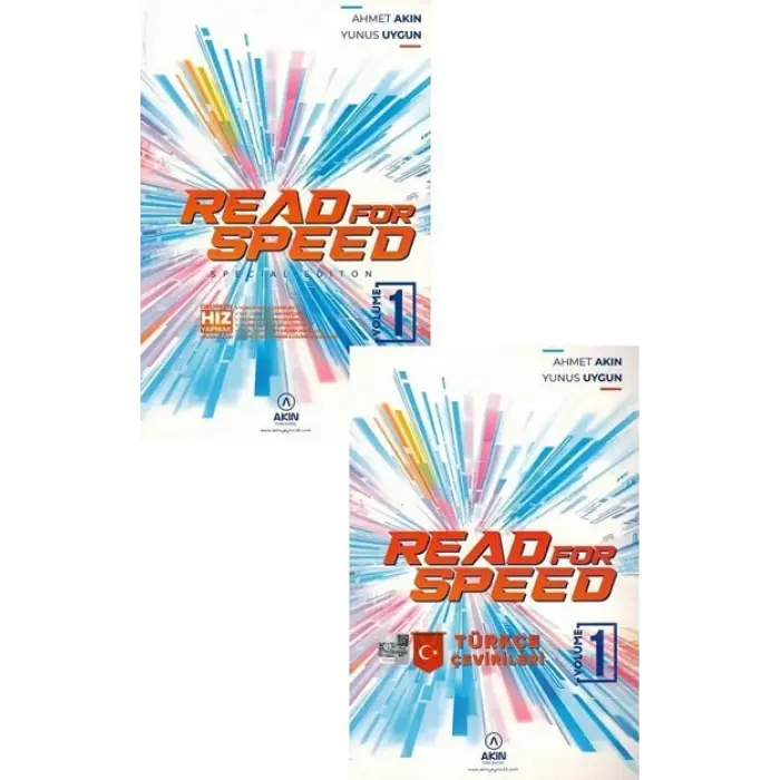 Akın Publishing YDS Read For Speed-1 Okuma Kitabı Seti