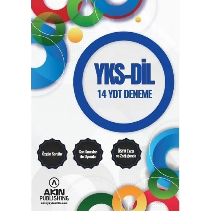 Akın Publishing YKS DİL YDT 14 Deneme