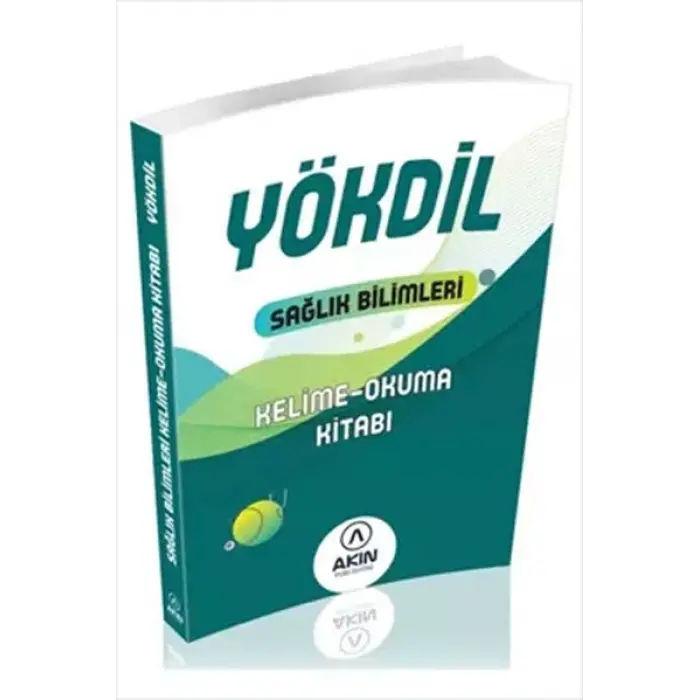 Akın Publishing YÖKDİL Sağlık Kelime - Okuma Kitabı