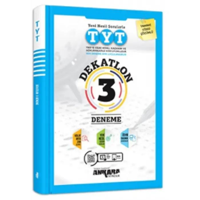 Ankara Yayıncılık TYT Dekatlon 3 Deneme
