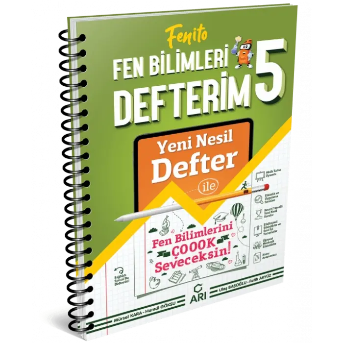 Arı Yayıncılık 5. Sınıf Fen Bilimleri Akıllı Defteri
