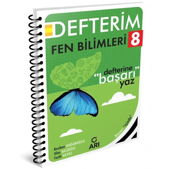 Arı Yayıncılık 8. Sınıf Fen Bilimleri Akıllı Defteri