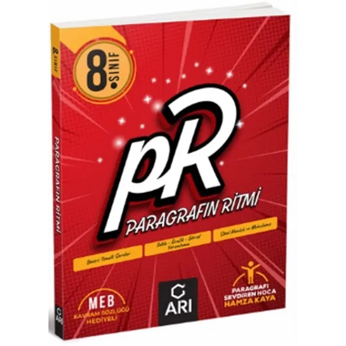 Arı Yayıncılık 8. Sınıf MEB Soru Tipleriyle Paragrafın Ritmi