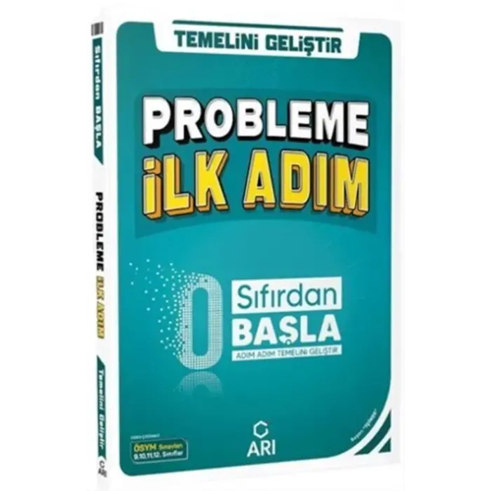 Arı Yayınları 0 Sıfırdan Başla Probleme İlk Adım