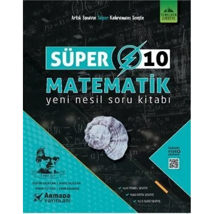 Armada Yayınları 10. Sınıf Matematik Yeni Nesil Soru Kitabı