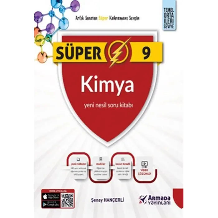 Armada Yayınları 9. Sınıf Kimya Süper Yeni Nesil Soru Kitabı