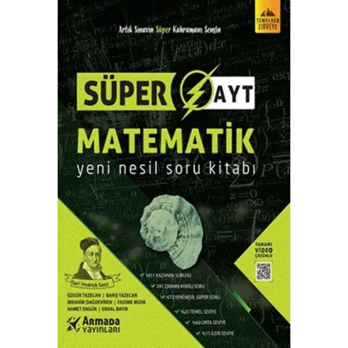 Armada Yayınları AYT Matematik Süper Soru Kitabı