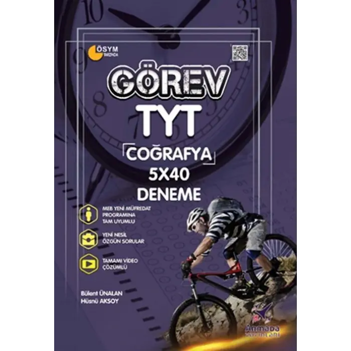 Armada Yayınları TYT Coğrafya Görev 5x40 Deneme