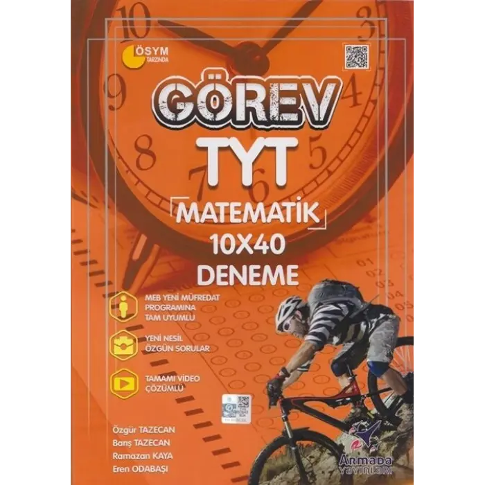Armada Yayınları TYT Matematik 10x40 Görev Deneme