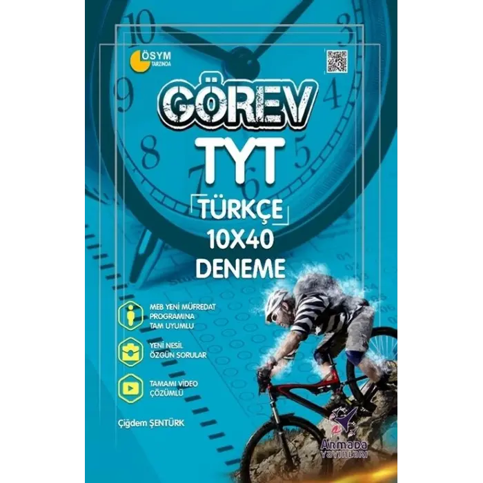 Armada Yayınları TYT Türkçe Görev 10x40 Deneme
