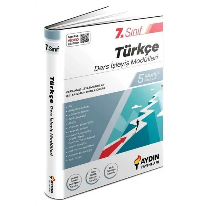 Aydın Yayınları 7. Sınıf Türkçe Ders İşleyiş Modülleri