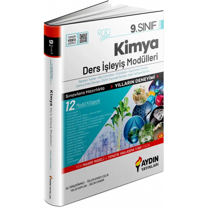 Aydın Yayınları 9. Sınıf Kimya Ders İşleyiş Modülleri