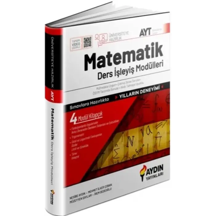 Aydın Yayınları AYT Matematik Ders İşleyiş Modülleri