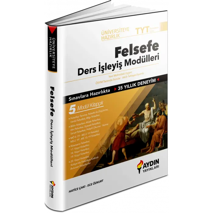 Aydın Yayınları Tyt Felsefe Ders İşleyiş Modülleri