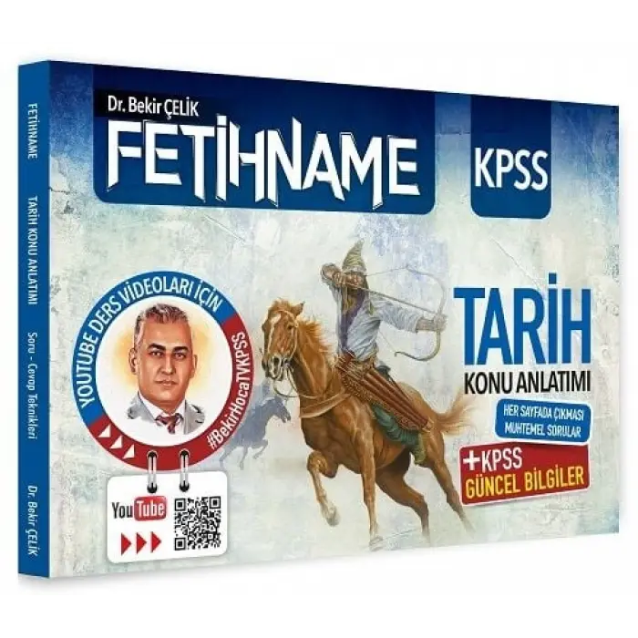 Bekir Çelik KPSS FETİHNAME Tarih Konu Anlatımı