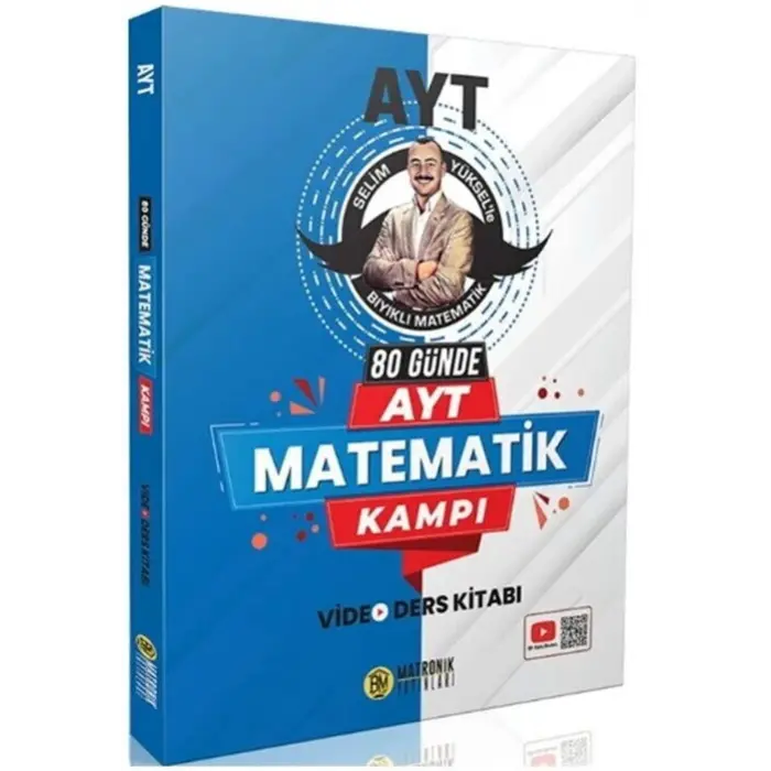 Bıyıklı Matematik 80 Günde Ayt Matematik Video Ders Kitabı
