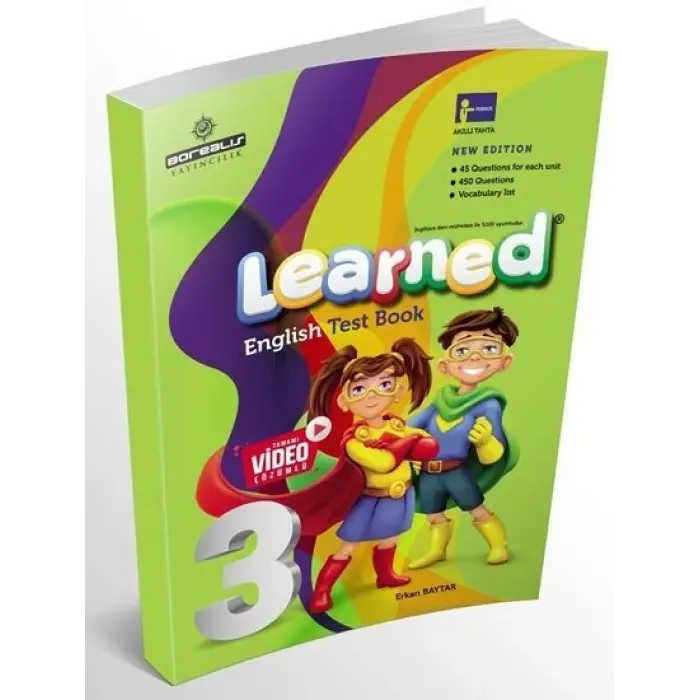 Borealıs Yayıncılık 3. Sınıf Learned Super Test Book