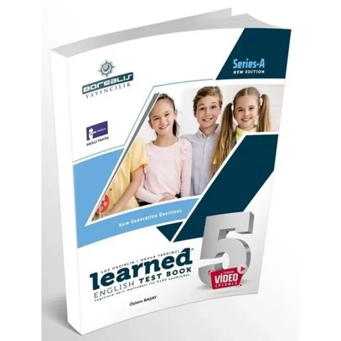 Borealıs Yayıncılık 5. Sınıf Learned English Test Book