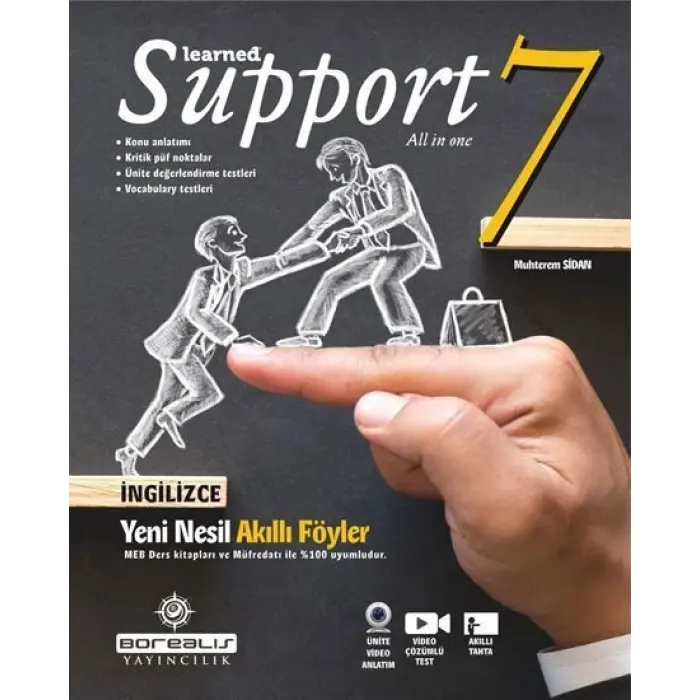 Borealıs Yayıncılık 7. Sınıf Learned Support All ın One 7