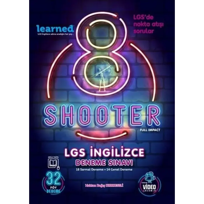 Borealıs Yayıncılık 8. Sınıf LGS Learned Shooter Deneme Sınavı