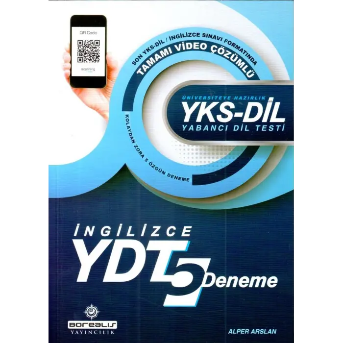 Borealıs Yayıncılık YKS - DİL YDT 5 Deneme