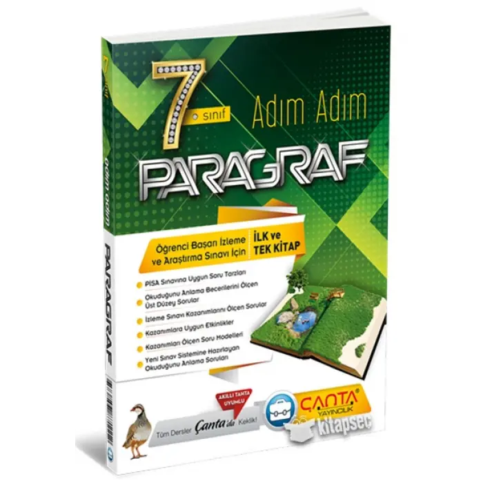 Çanta Yayınları 7. Sınıf Adım Adım Paragraf