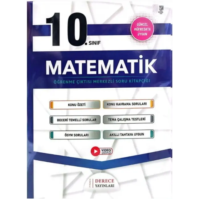 Derece Yayınları 10. Sınıf Matematik Modüler Set