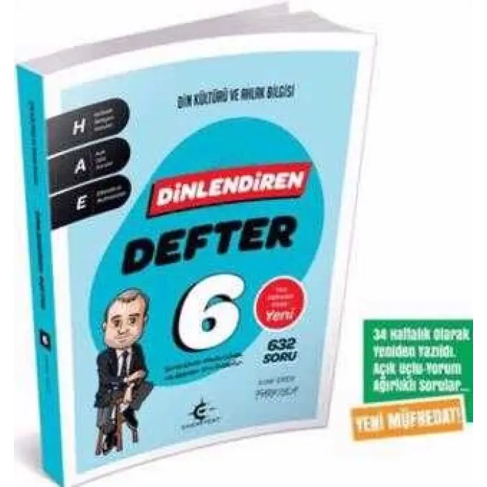 Eker Test Yayınları 6. Sınıf Dinlendiren Defter