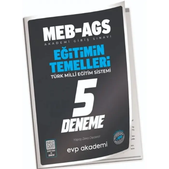 EVP Akademi 2025 MEB AGS Eğitimin Temelleri 5 Deneme