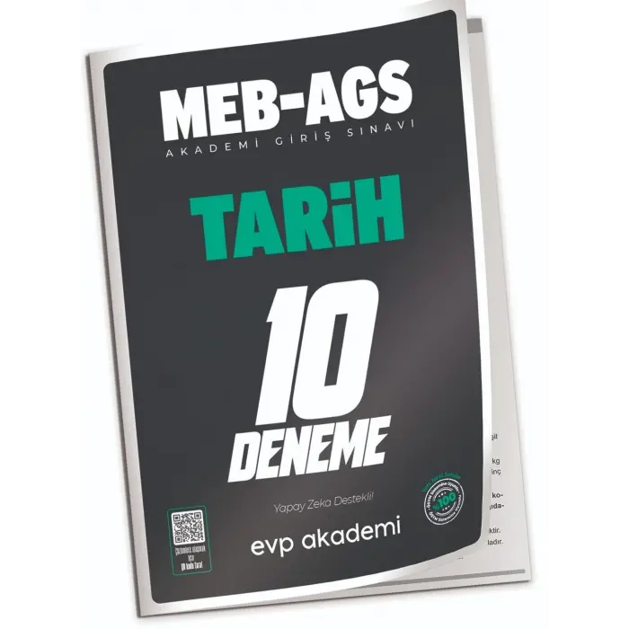 EVP Akademi 2025 MEB-AGS Tarih 10 Deneme Çözümlü