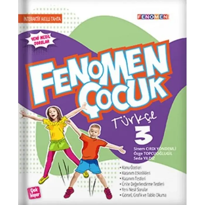 Fenomen Çocuk 3. Sınıf Fenomen Türkçe