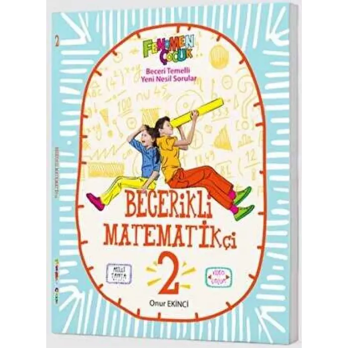 Fenomen Kitap 2. Sınıf Becerikli Matematikçi Fenomen Çocuk